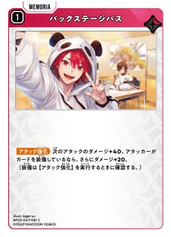 画像1: バックステージパス