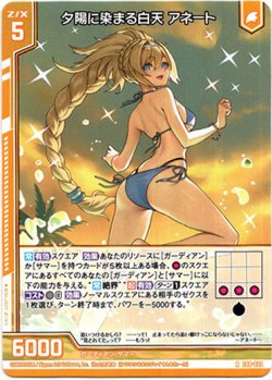 画像1: 夕陽に染まる白天 アネート