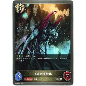 画像: 不定の実験体