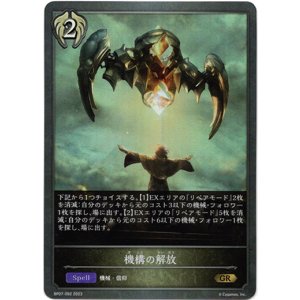 画像: 機構の解放