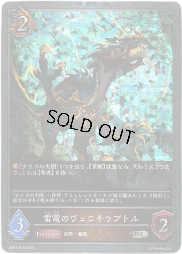 画像1: 【プレミアム】雷電のヴェロキラプトル (1)