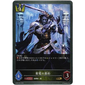 画像: 紫電の黒豹