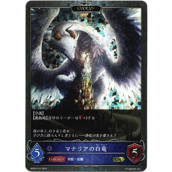画像1: 【プレミアム】【EVOLVE】マナリアの白竜/マナリアの黒竜 (1)