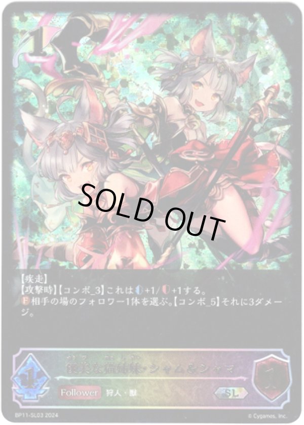 画像1: 【スーパーレジェンド】優美な猫姉妹・シャム＆シャマ (1)