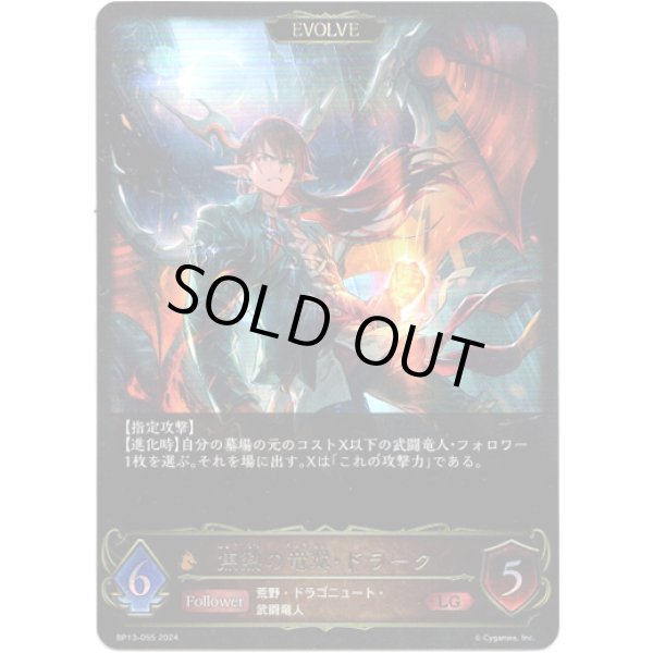 画像1: ※傷有り品（返品交換対象外）【EVOLVE】焦熱の竜翼・ドラーク (1)