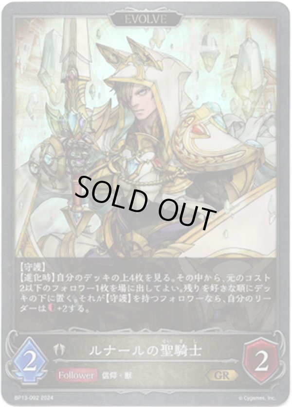 画像1: 【EVOLVE】ルナールの聖騎士 (1)
