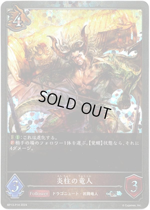 画像1: 【プレミアム】炎柱の竜人 (1)