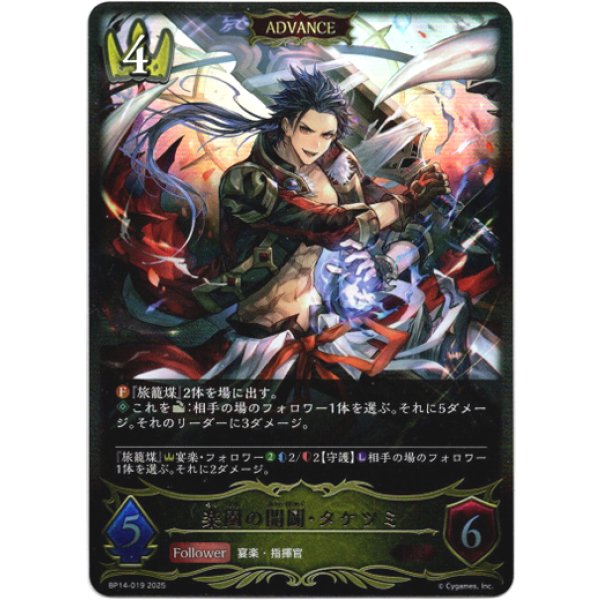 画像1: ※傷有り品（返品交換対象外）【ADVANCE】楽園の開闢・タケツミ (1)