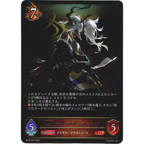 画像1: ※傷有り品（返品交換対象外）灼熱のアナテマ・バーンドナイト (1)