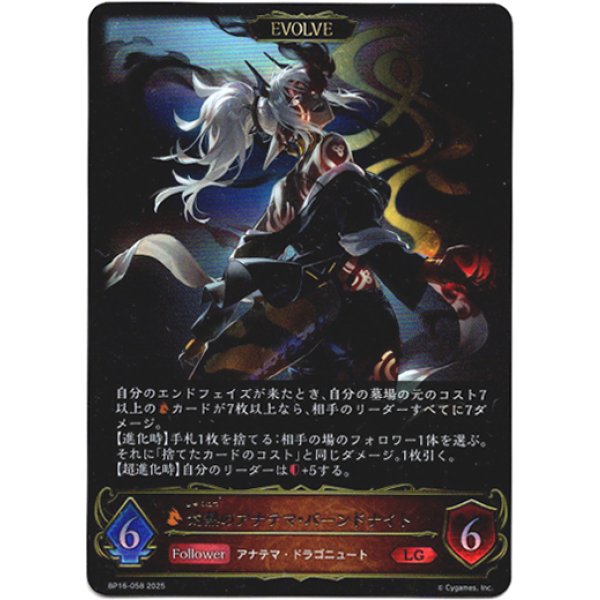 画像1: ※傷有り品（返品交換対象外）【EVOLVE】灼熱のアナテマ・バーンドナイト (1)