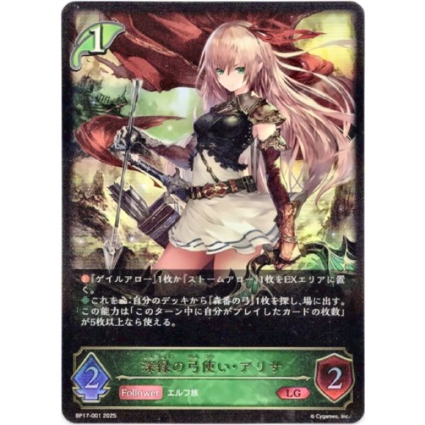 画像1: ※傷有り品（返品交換対象外）深緑の弓使い・アリサ (1)