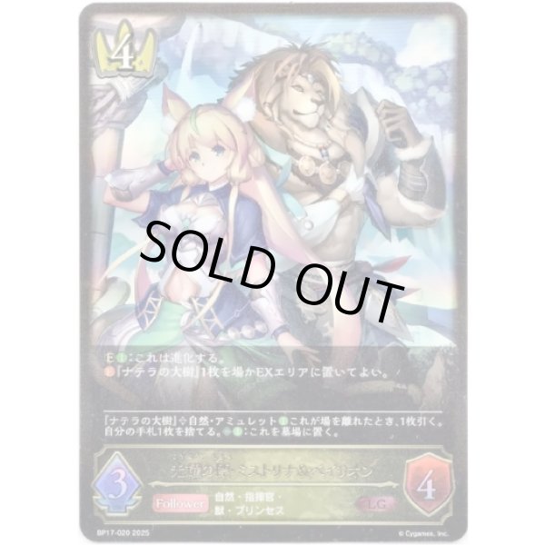 画像1: ※傷有り品（返品交換対象外）光耀の標・ミストリナ＆ベイリオン (1)