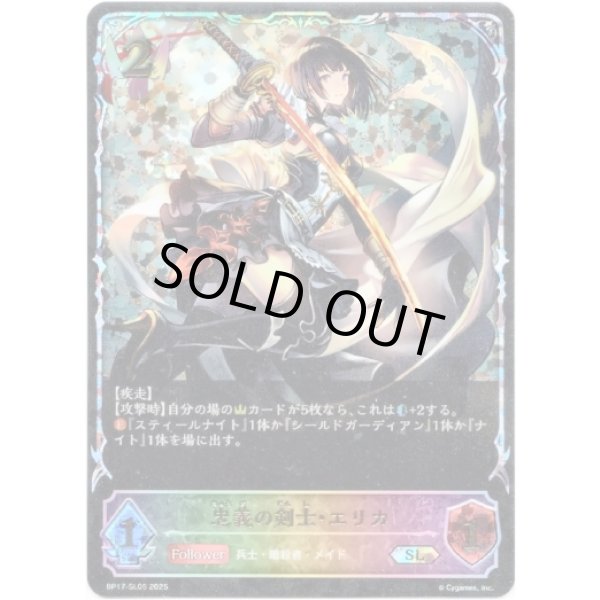 画像1: ※傷有り品（返品交換対象外）【スーパーレジェンド】忠義の剣士・エリカ (1)