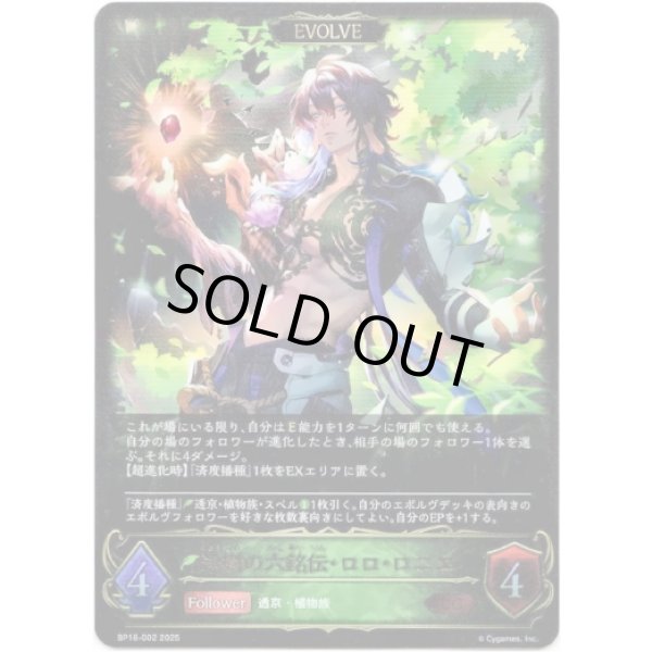 画像1: ※傷有り品（返品交換対象外）【EVOLVE】浄樹の六銘伝・ロロ・ロニエ (1)