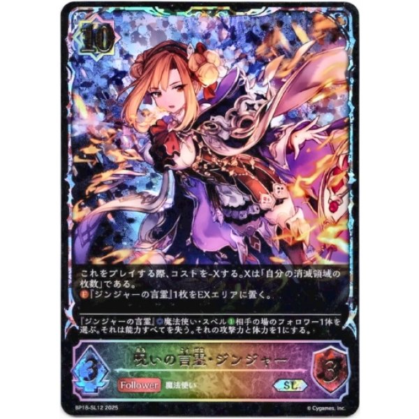 画像1: ※傷有り品（返品交換対象外）【スーパーレジェンド】呪いの言霊・ジンジャー (1)