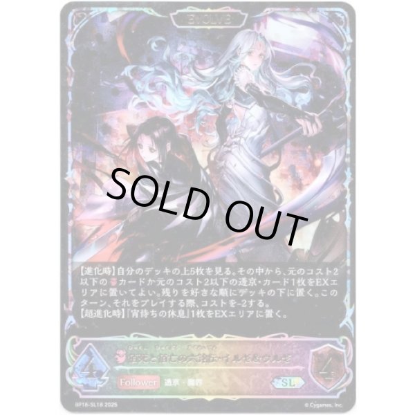 画像1: ※傷有り品（返品交換対象外）【スーパーレジェンド】【EVOLVE】佰死と佰亡の六銘伝・イルゼ＆ウルゼ (1)