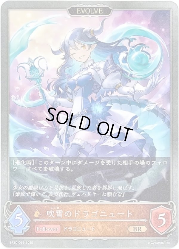画像1: 【EVOLVE】吹雪のドラゴニュート (1)