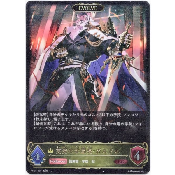 画像1: ※傷有り品（返品交換対象外）【EVOLVE】英傑の学園長・ガルドル (1)
