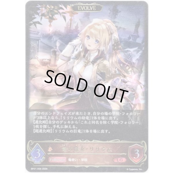 画像1: ※傷有り品（返品交換対象外）【EVOLVE】竜の魔女・リリウム (1)