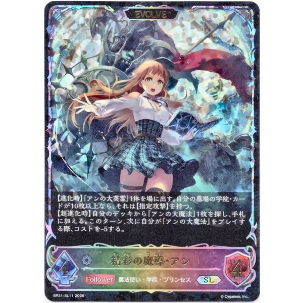 画像1: ※傷有り品（返品交換対象外）【スーパーレジェンド】【EVOLVE】精彩の魔導・アン (1)