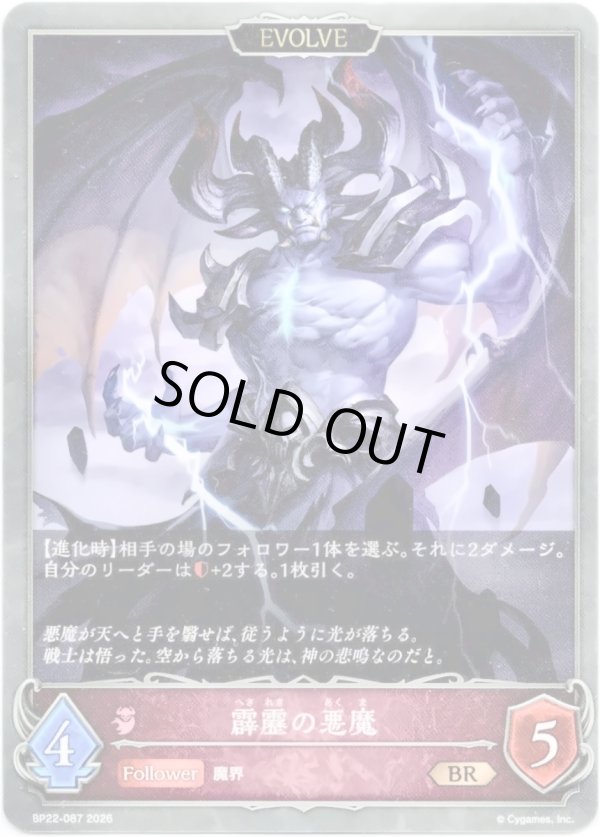 画像1: 【EVOLVE】霹靂の悪魔 (1)