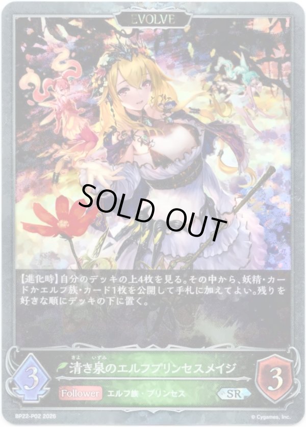 画像1: 【プレミアム】【EVOLVE】清き泉のエルフプリンセスメイジ (1)