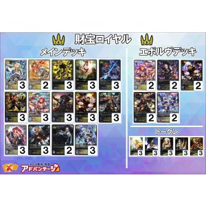 画像: 【シャドバエボルヴデッキ】財宝ロイヤル