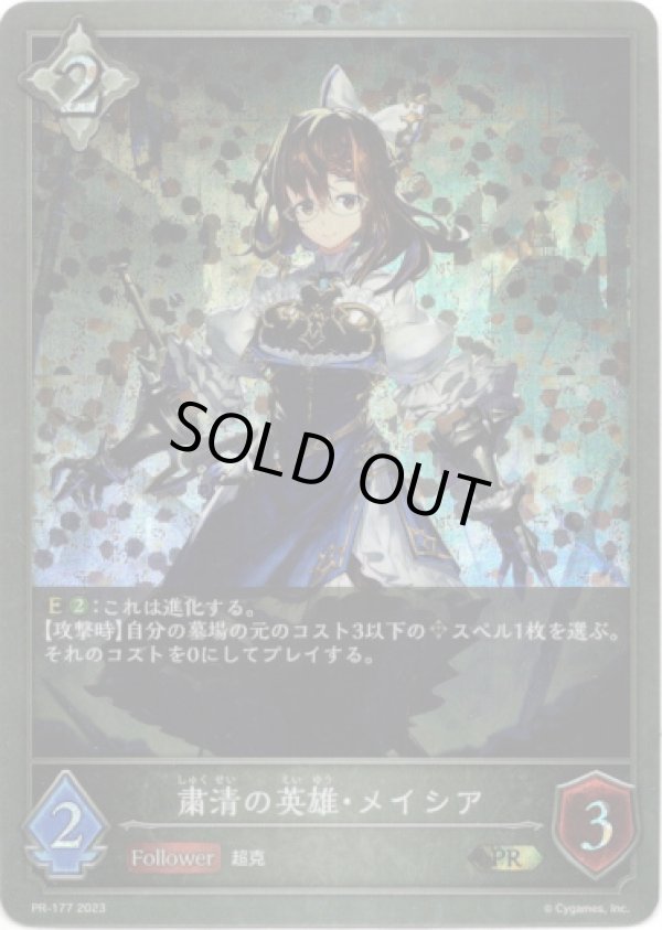 画像1: 【プレミアム】粛清の英雄・メイシア (1)