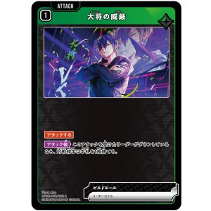 画像: 大将の威厳