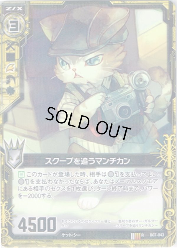 画像1: 【ホログラム】スクープを追うマンチカン (1)