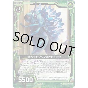 画像: 【ホログラム】蒼光虫ヤグルマオオセイボウ