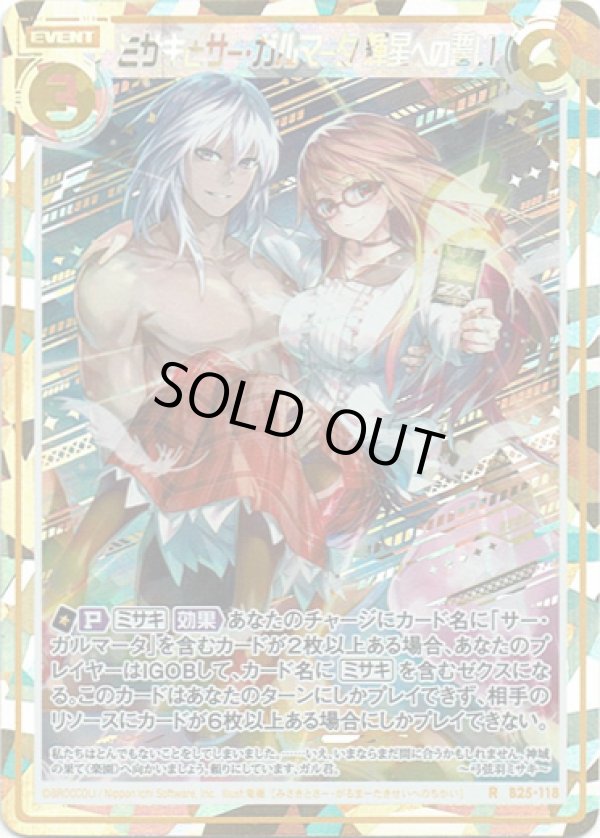 画像1: 【シークレット】ミサキとサー・ガルマータ 輝星への誓い (1)