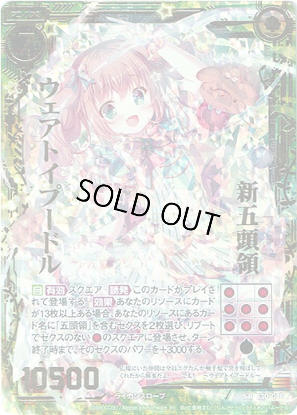 画像1: 【ホログラム】新五頭領ウェアトイプードル (1)