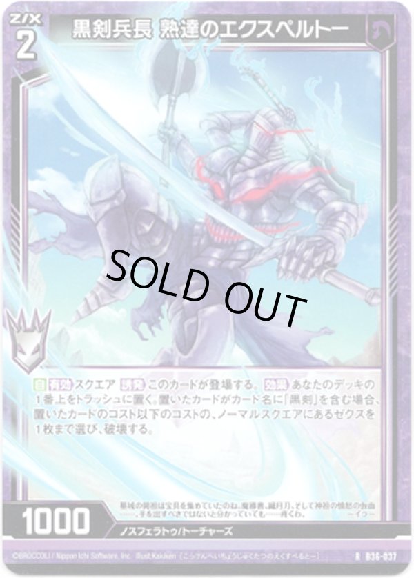 画像1: 【ホログラム】黒剣兵長 熟達のエクスペルトー (1)