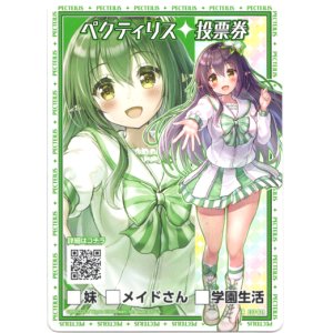 画像: ペクティリス投票券