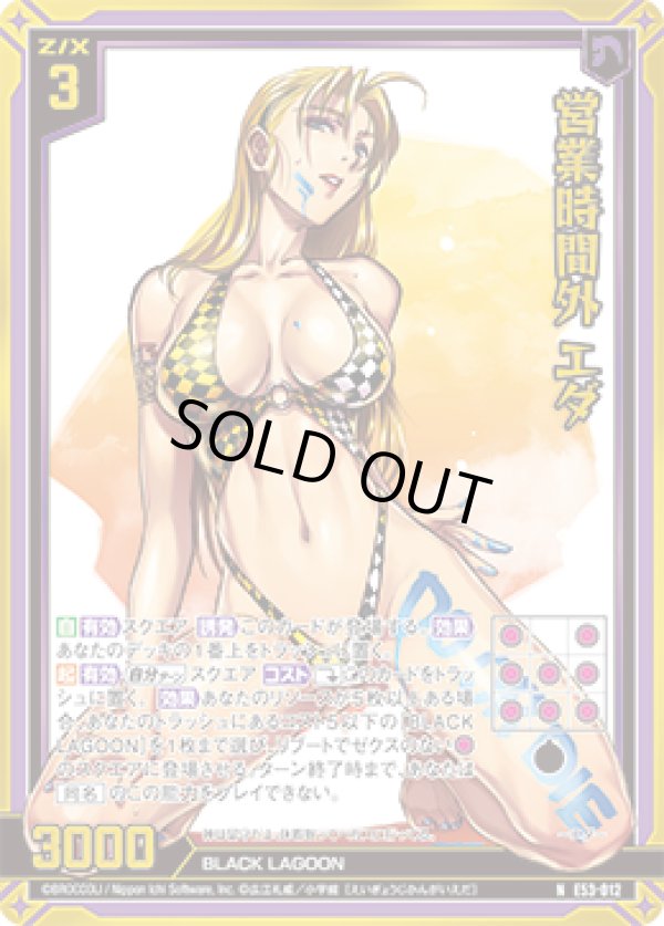 画像1: 【ホログラム】営業時間外 エダ (1)