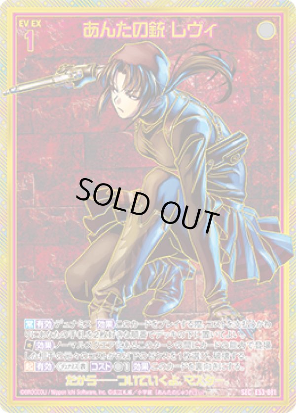 画像1: 【SEC】あんたの銃 レヴィ (1)