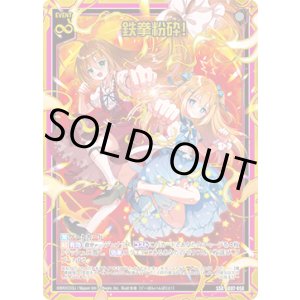 画像: 鉄拳粉砕！