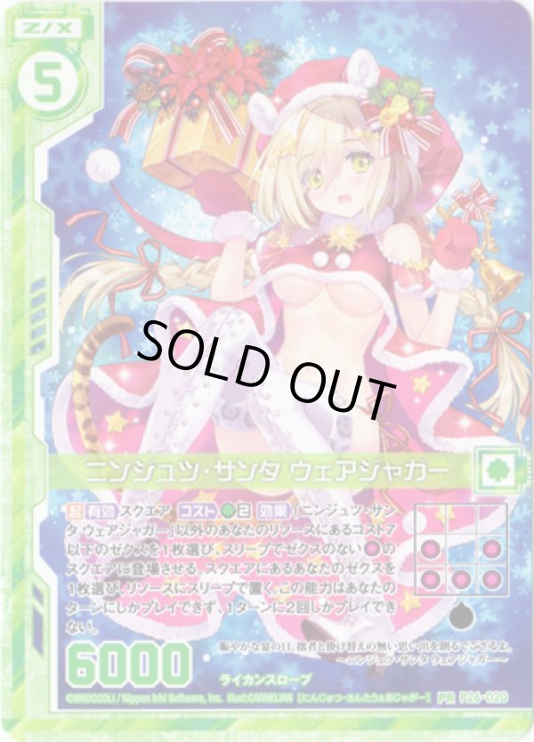 画像1: ニンジュツ・サンタ ウェアジャガー (1)