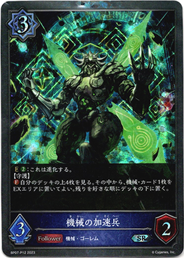 画像1: 【プレミアム】機械の加速兵 (1)