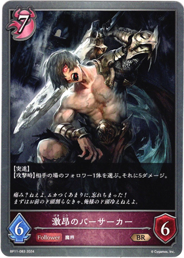 画像1: 激昂のバーサーカー (1)