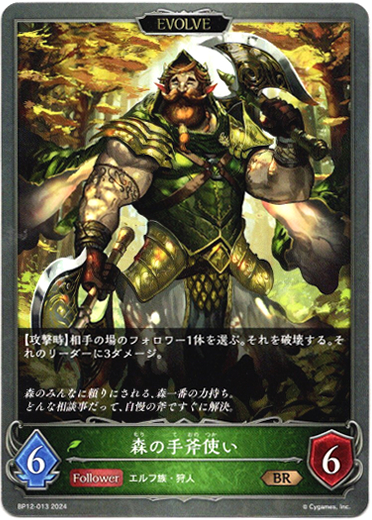 画像1: 【EVOLVE】森の手斧使い (1)