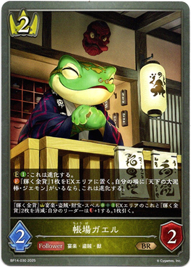 画像1: 帳場ガエル (1)