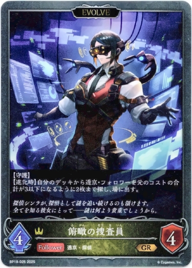 画像1: 【EVOLVE】俯瞰の捜査員 (1)