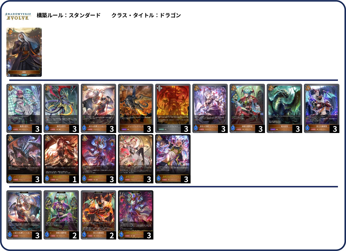 画像1: 【シャドバエボルヴデッキ】八獄ドラゴン (1)