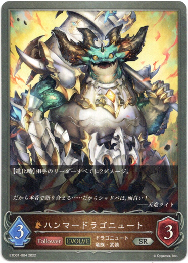 画像1: 【EVOLVE】ハンマードラゴニュート (1)