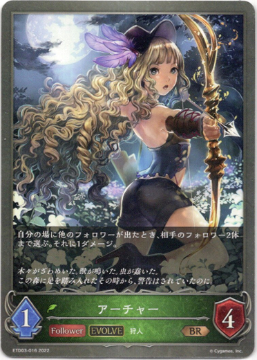 画像1: 【EVOLVE】アーチャー (1)