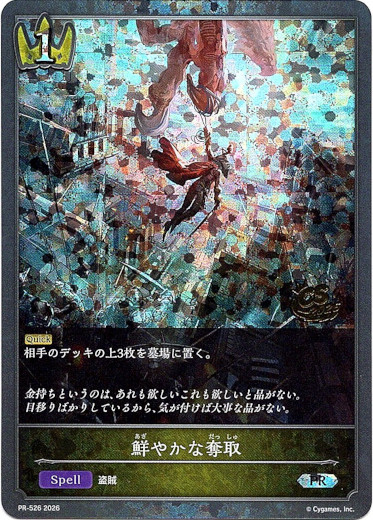 画像1: 【CS2026】 鮮やかな奪取 (1)