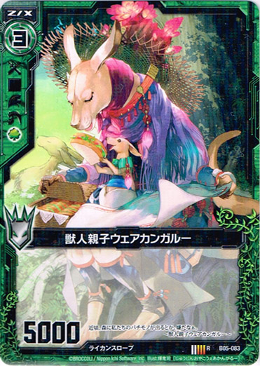 画像1: 獣人親子ウェアカンガルー (1)