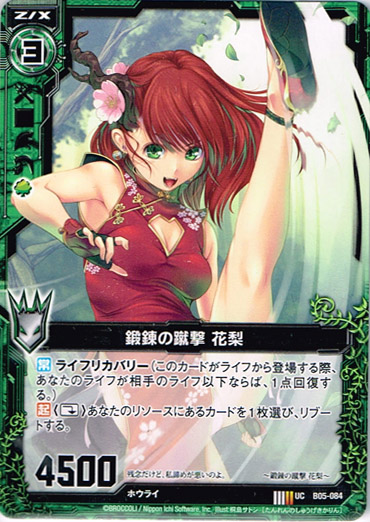画像1: 鍛錬の蹴撃 花梨 (1)